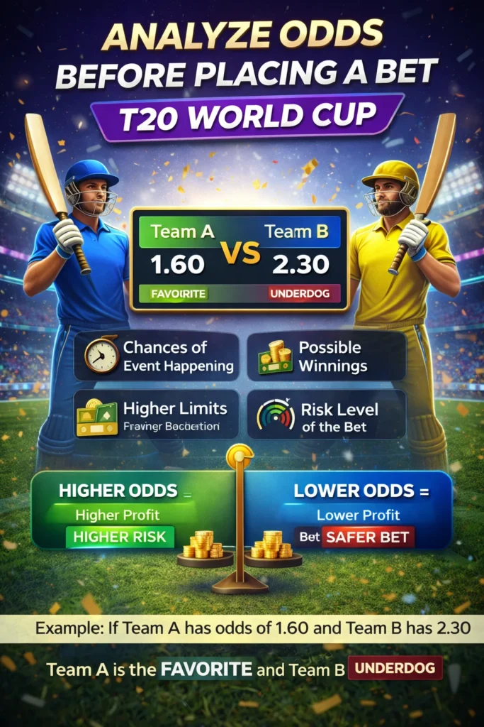 Verified Cricket ID benefits illustrated for Cricket Betting Online on T20 World Cup