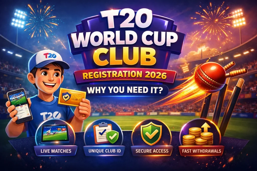 T20 World Cup Club Registration 2026 introduction guide