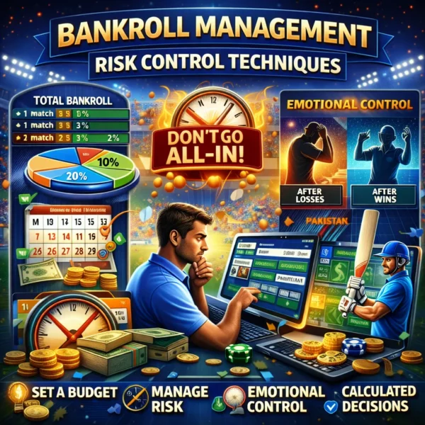 bankroll management and risk control techniques for online games gembling with budgeting charts and cricket visuals