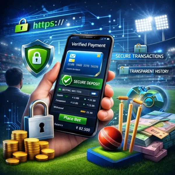 T20 World Cup Online Match Betting platform with verified payment, secure deposit, and encrypted transactions