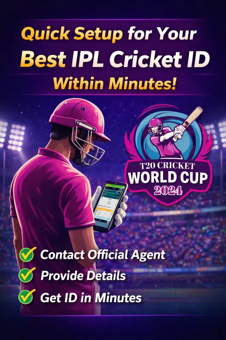 Best IPL Cricket ID platform with T20 World Cup logo for secure and fast online cricket experience