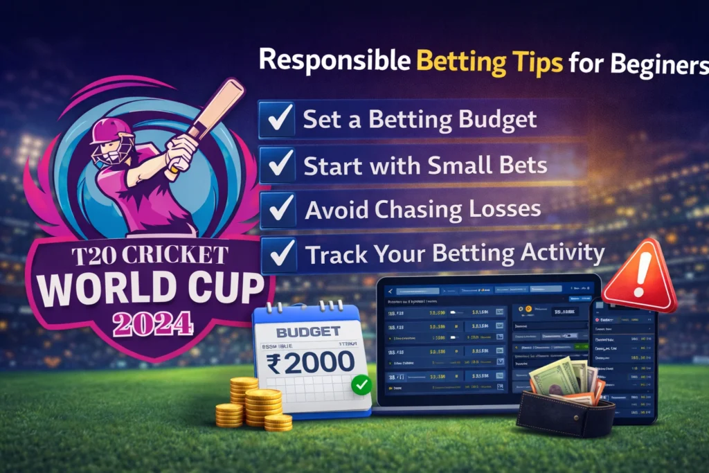 Responsible betting tips for beginners using T20 Betting ID