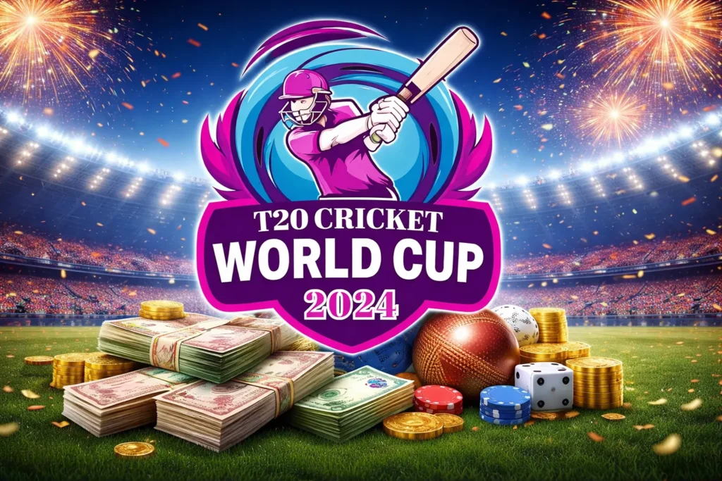 Best online betting in India during T20 World Cup 2024 with cricket stadium and winnings