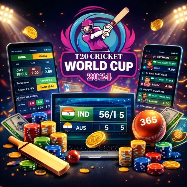 T20 World Cup betting markets and online betting features with live odds